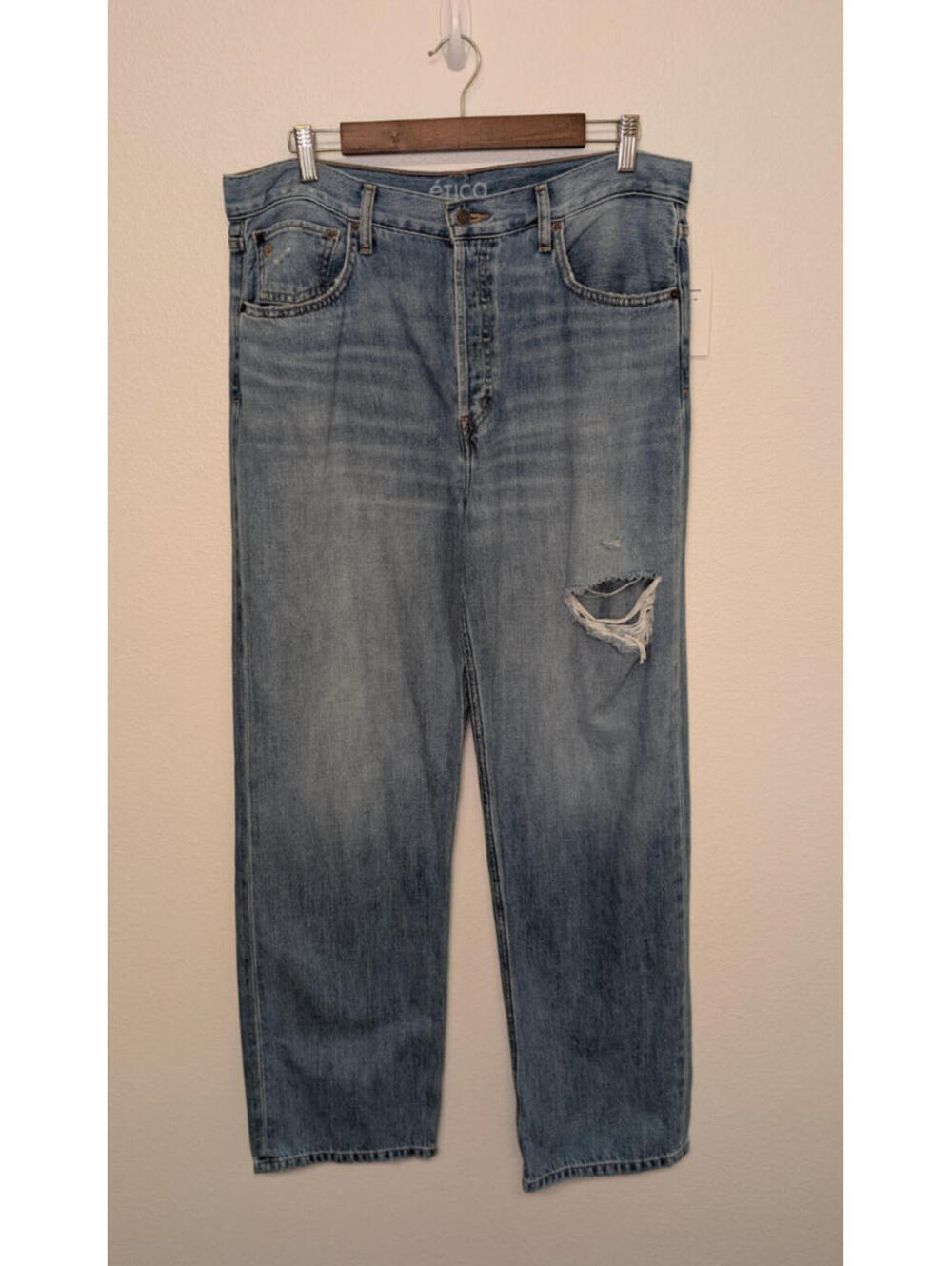 ETICA Altin Slouch Boyfriend Desert Breeze Denim Jeans Sz 30 90s Loose Fit